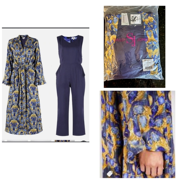 Sassy Jones Pants - NEW Sassy Jones Talulah two piece jumpsuit in small